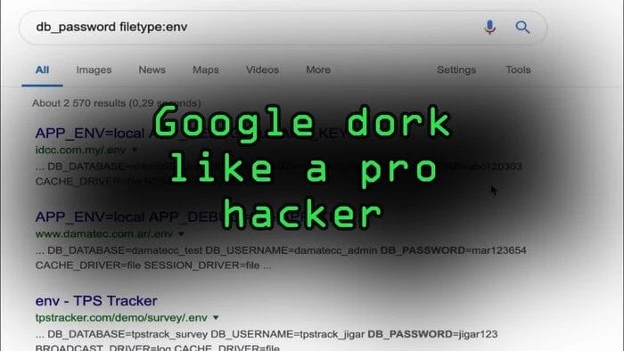 Χρησιμοποιήστε το google για Hacking! Οδηγός σχετικά με τα Google Dorks