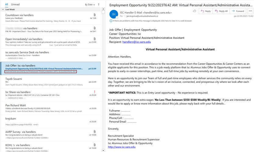 Screenshot 2023 09 27 at 11 20 02 New ZeroFont phishing tricks Outlook into showing fake AV scans