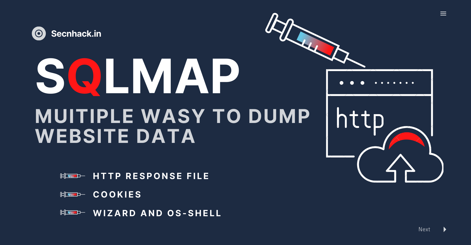 Πως να κάνετε μια database dump με τη χρήση του SqlMap